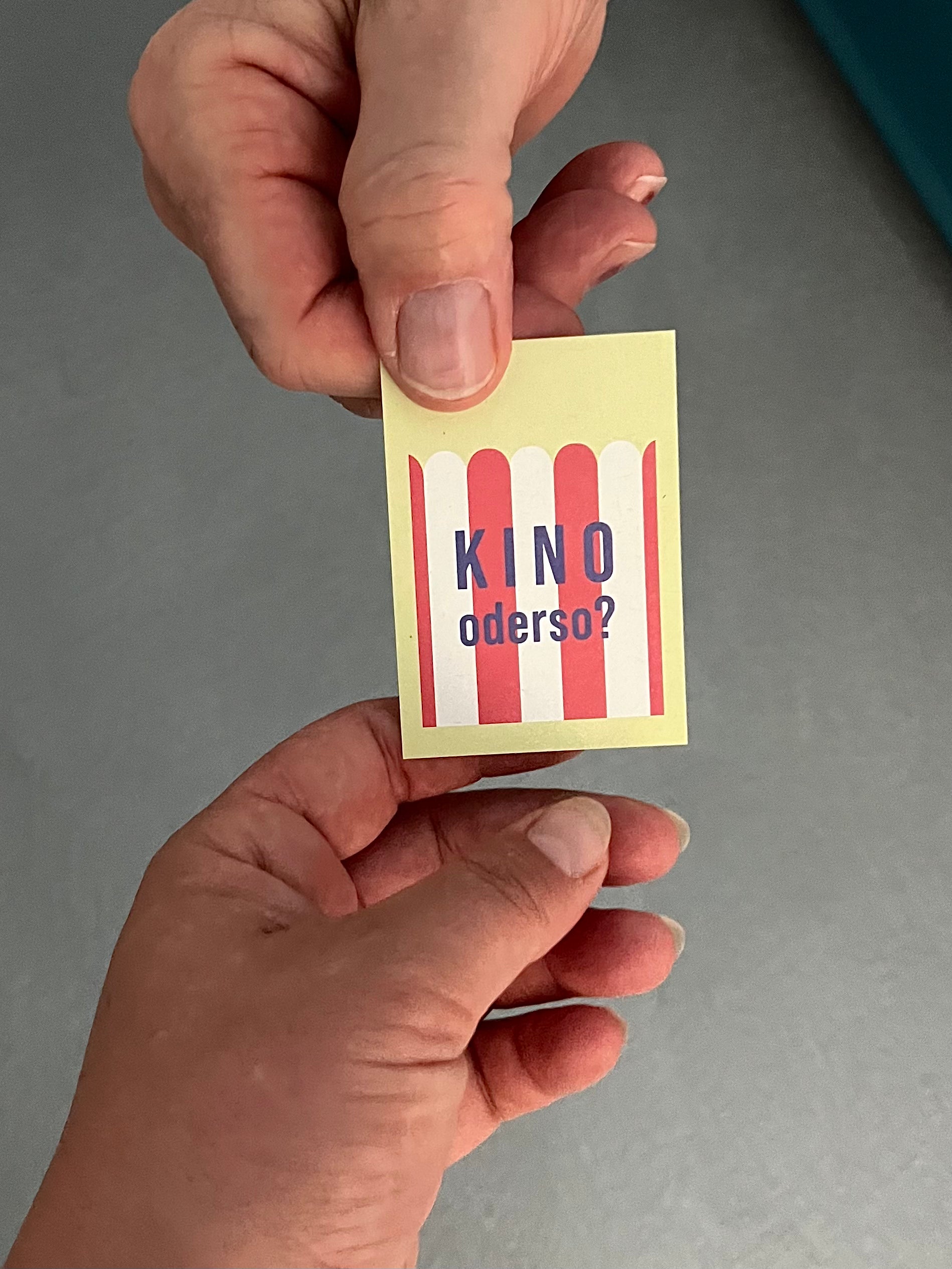Flirt-Karte KINO ODERSO