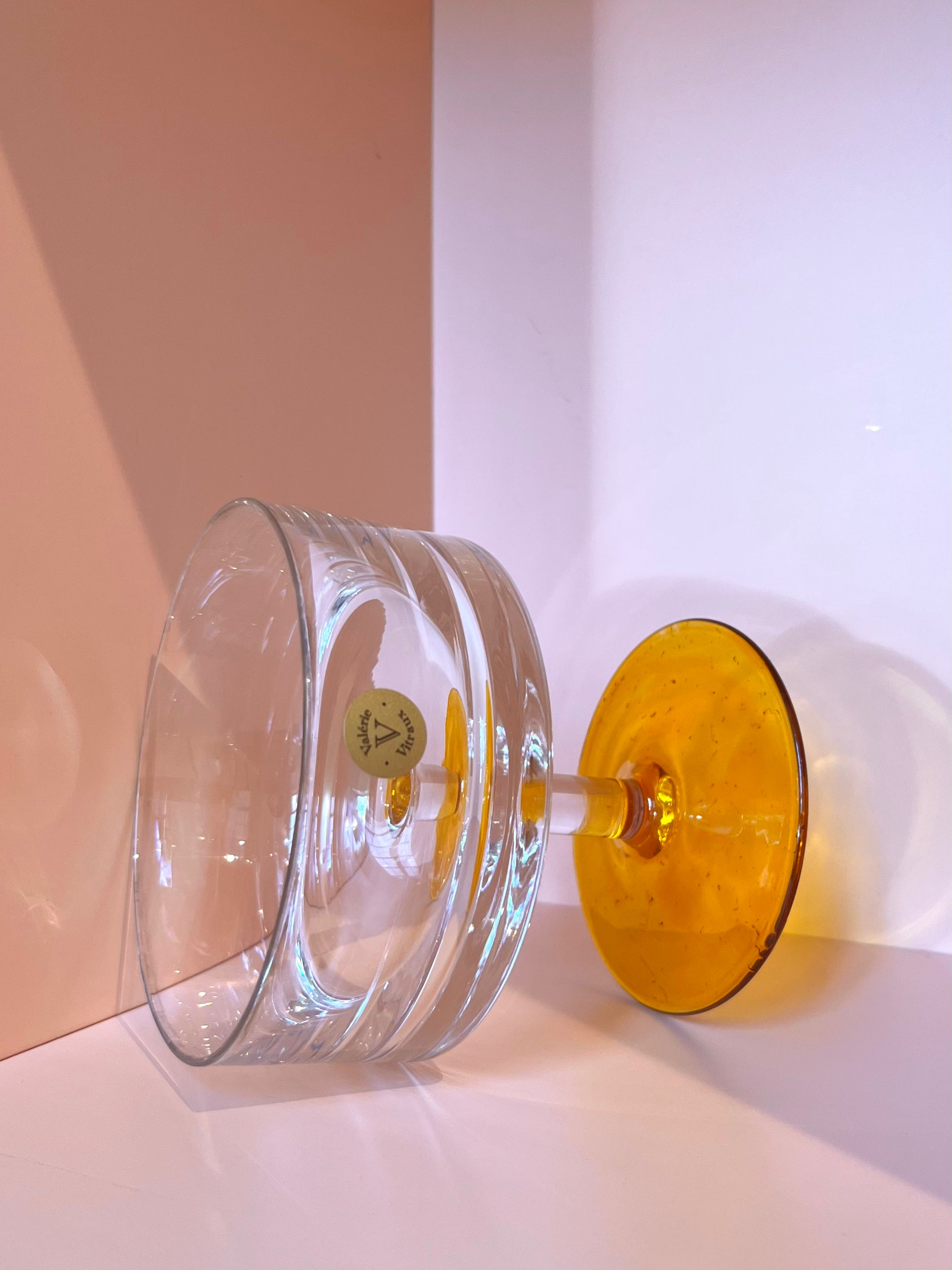 Dessertschale · gelb