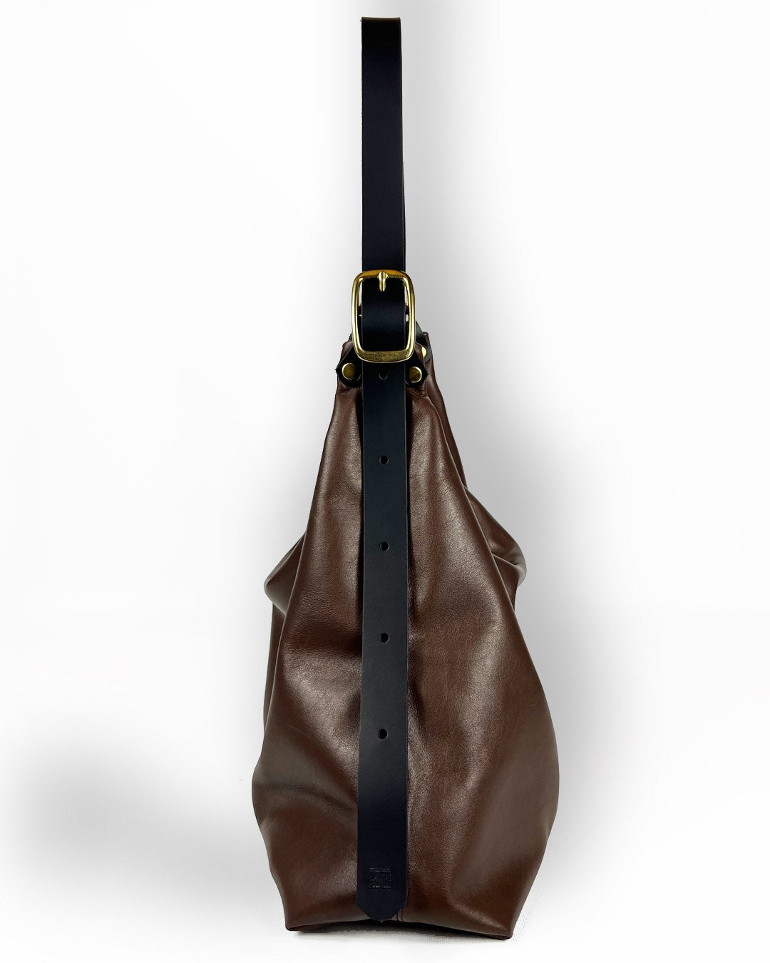 Handtasche VANESSA aus butterweichem braunem Rindleder